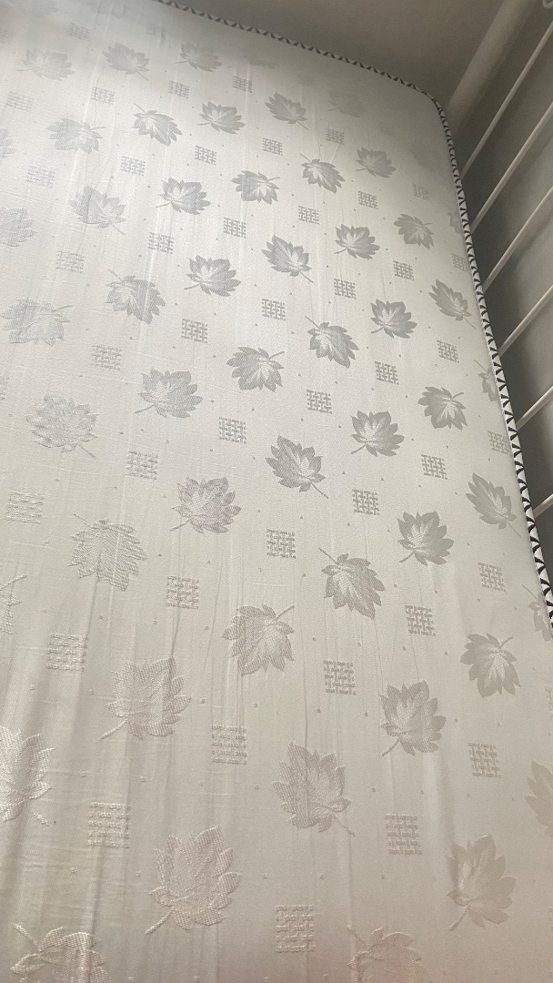 White Metal Bed and Mattress thumbnail 10