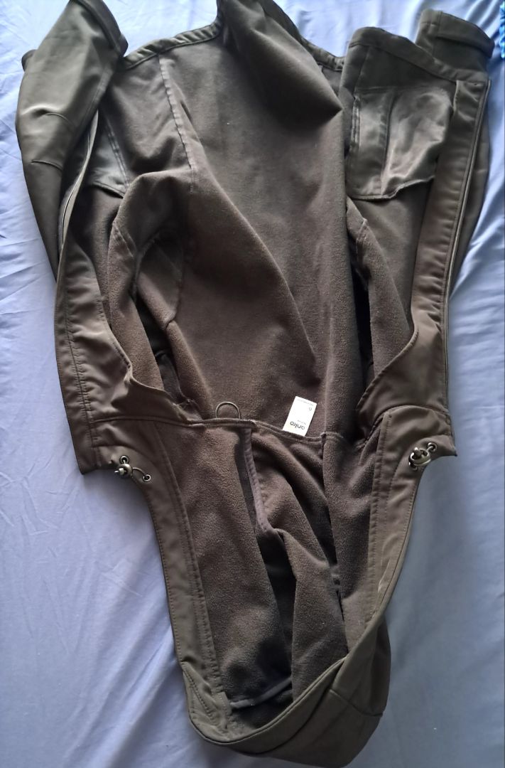 Anto Black Softshell Jacket Size XL thumbnail 2