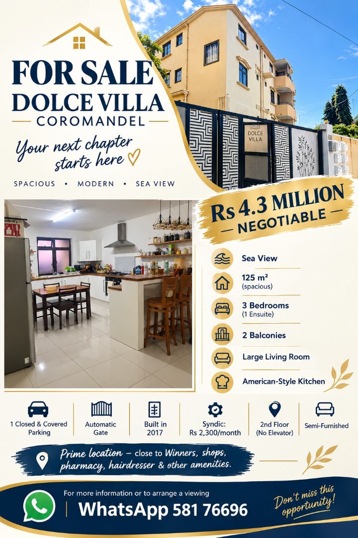 Dolce Villa 3-Bedroom Apartment Coromandel