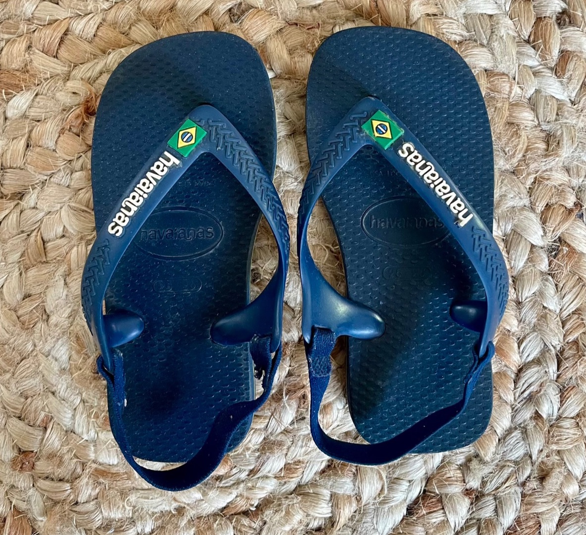 Havaianas Kids Sandals Size 25 Blue