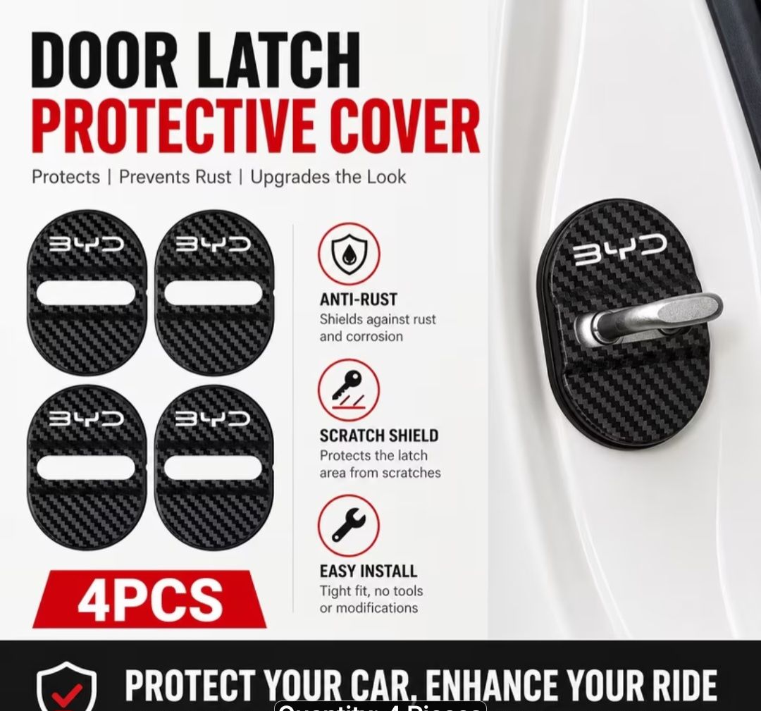 BYD Door Latch Protective Cover 4PCS