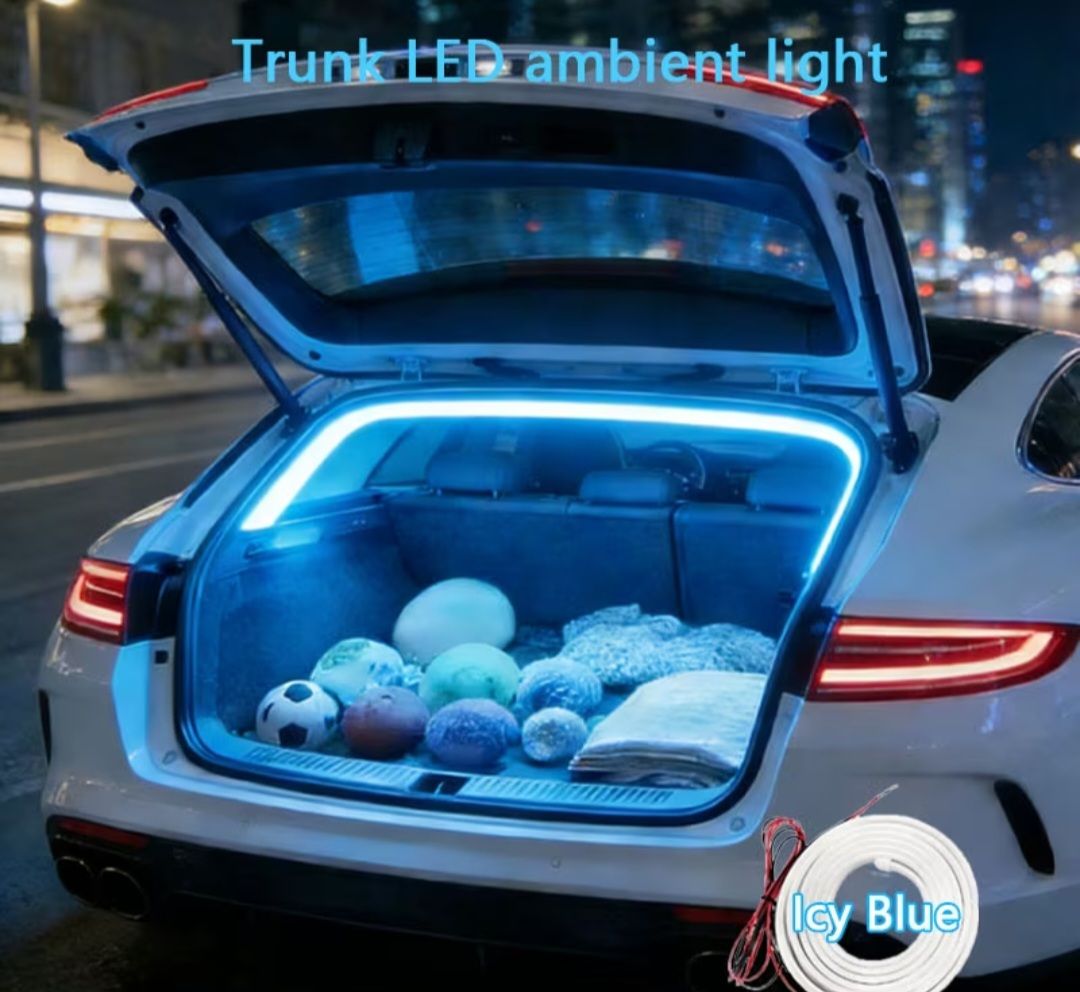 Trunk LED Ambient Light Strip Icy Blue