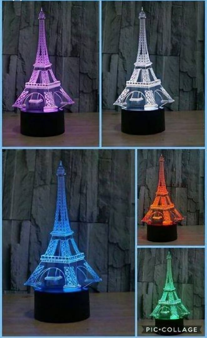 3D Acrylic LED Night Lamp thumbnail 8
