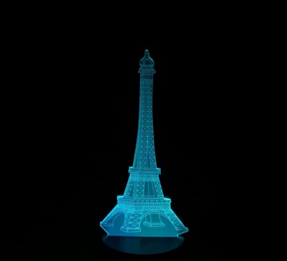 3D Acrylic LED Night Lamp thumbnail 9