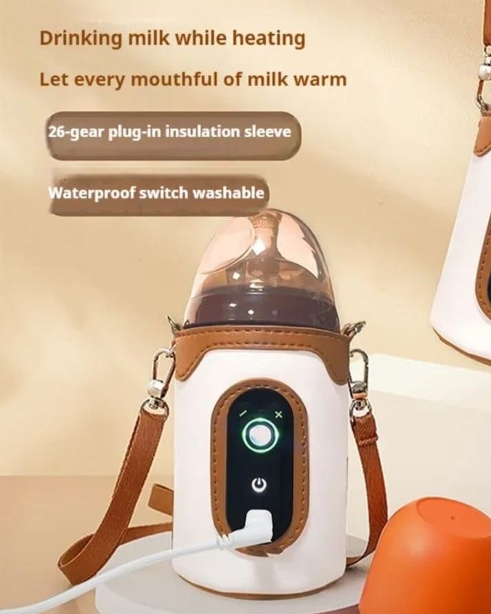 Portable USB Baby Milk Bottle Warmer Insulation Sleeve thumbnail 4
