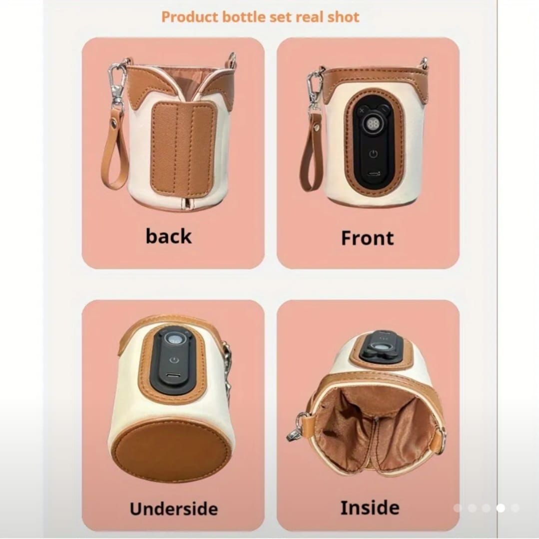 Portable USB Baby Milk Bottle Warmer Insulation Sleeve thumbnail 5