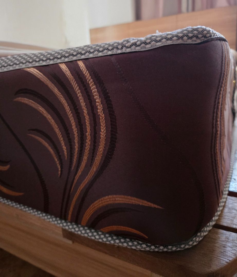 Brown Mattress with Wooden Headboard thumbnail 4