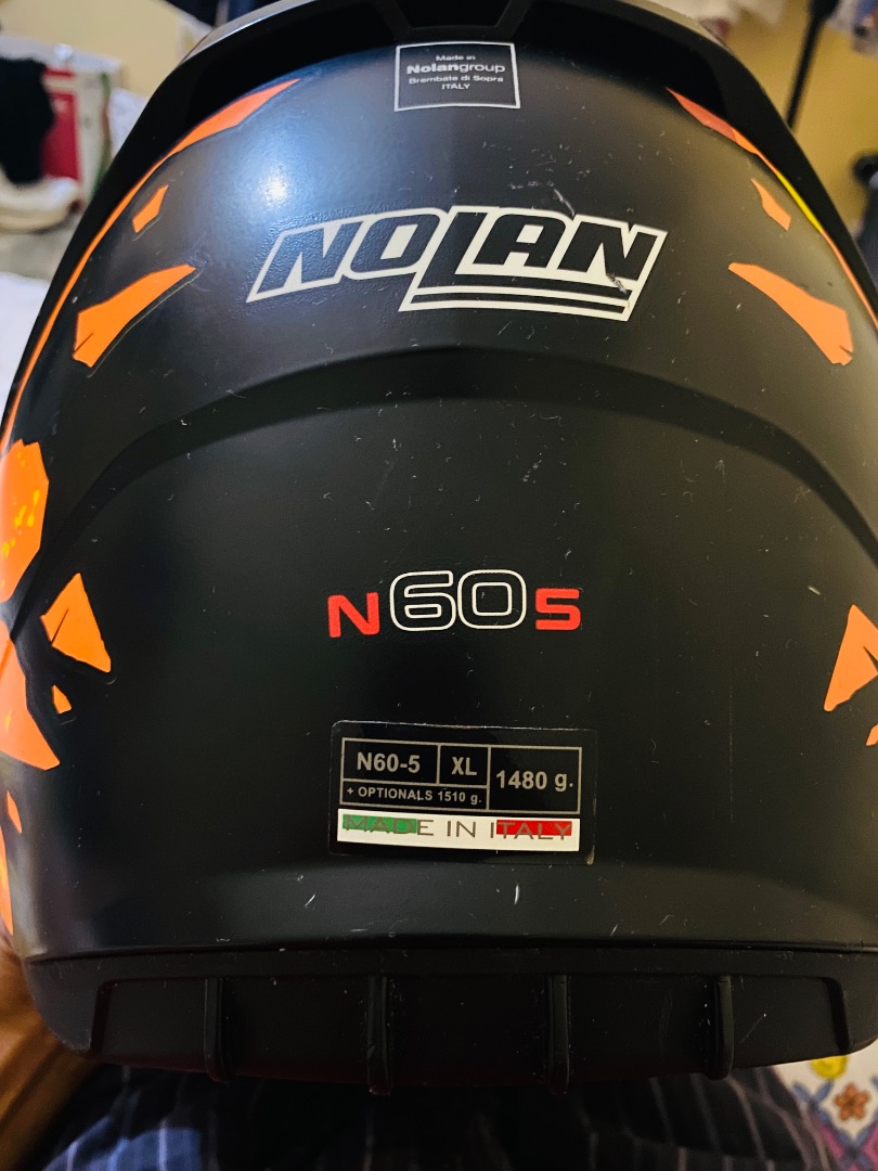Nolan N60-5 Motorcycle Helmet Size XL thumbnail 2