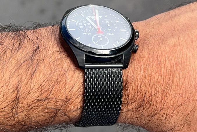 Tissot 1853 PR100 Black Chronograph Watch thumbnail 2