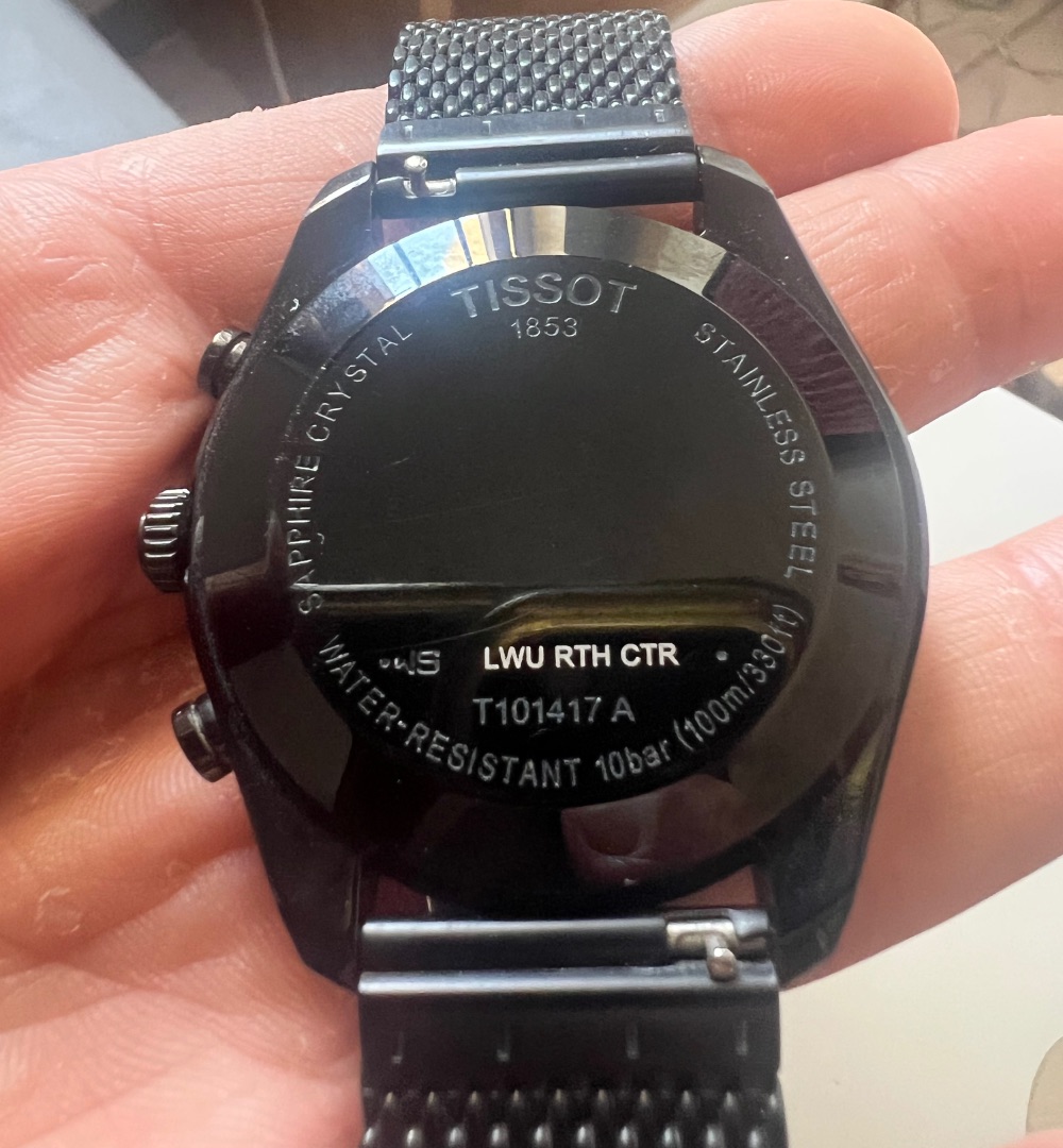 Tissot 1853 PR100 Black Chronograph Watch thumbnail 4