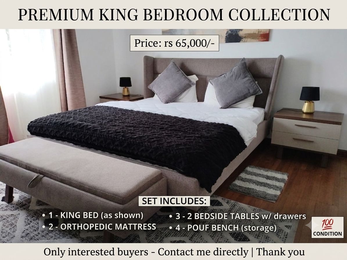 Premium King Bedroom Collection Set - Image 1 of 1