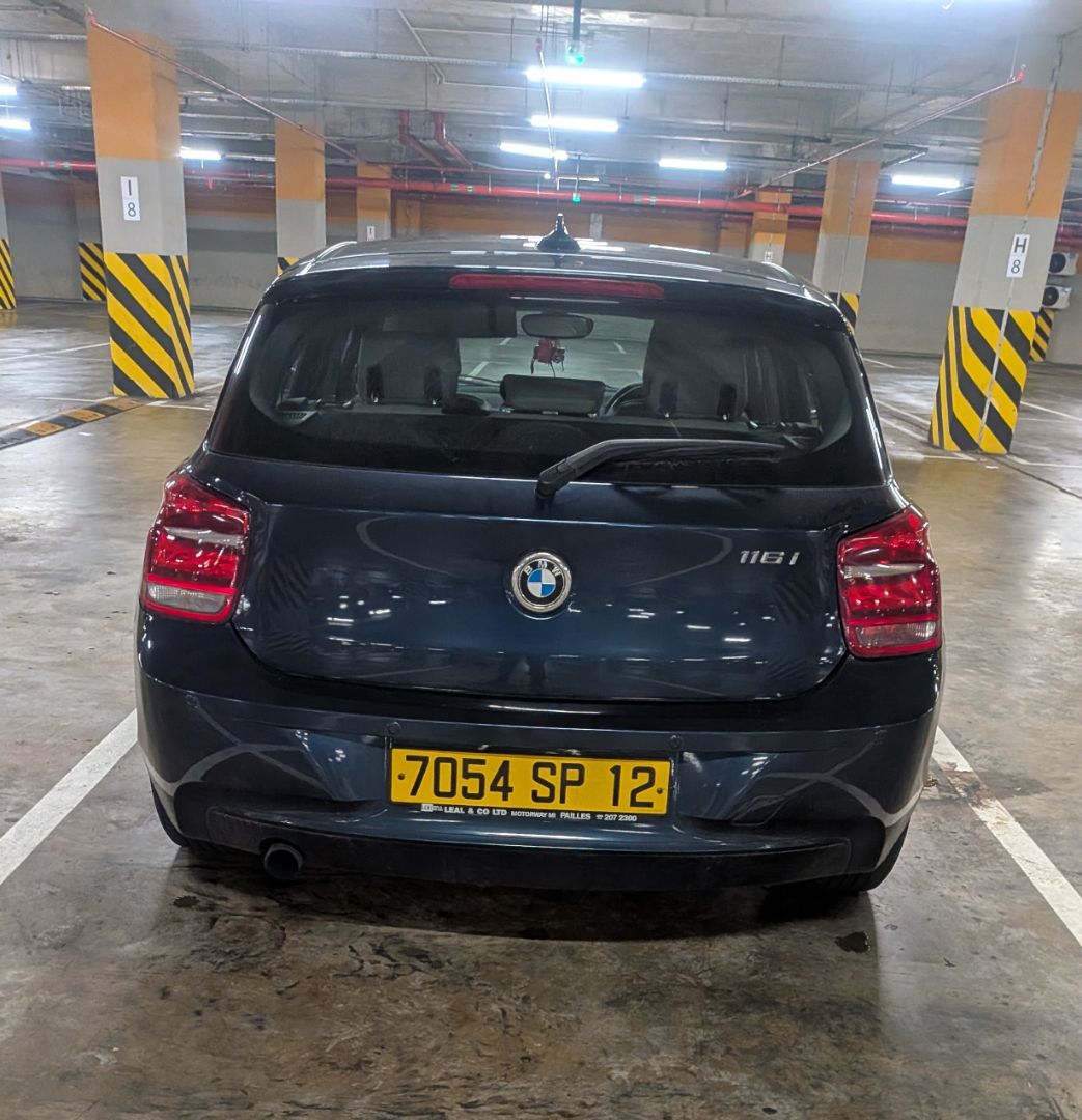 BMW 116i 2012 1.6L Automatic thumbnail 3