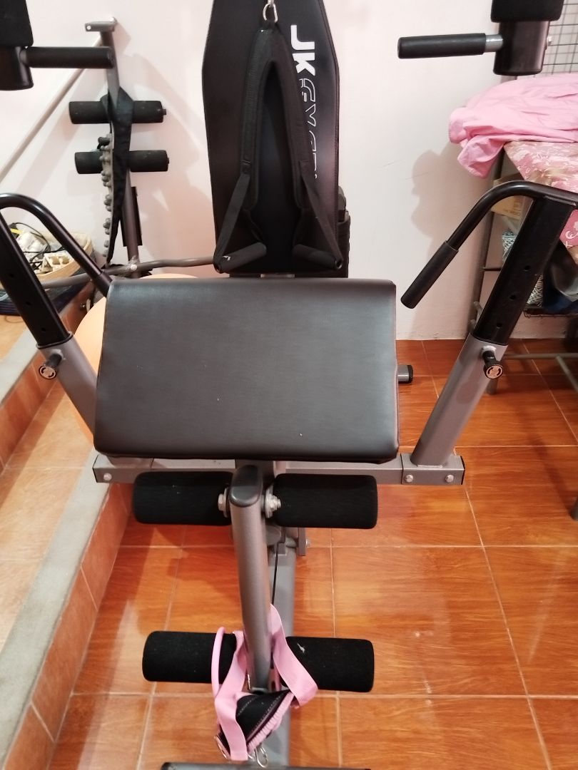 JKExer Home Gym Weight Machine Black thumbnail 2