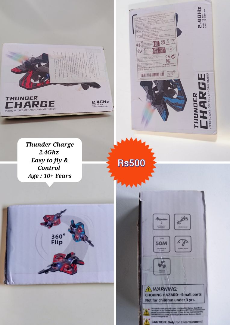 Thunder Charge 2.4Ghz RC Fighter Toy