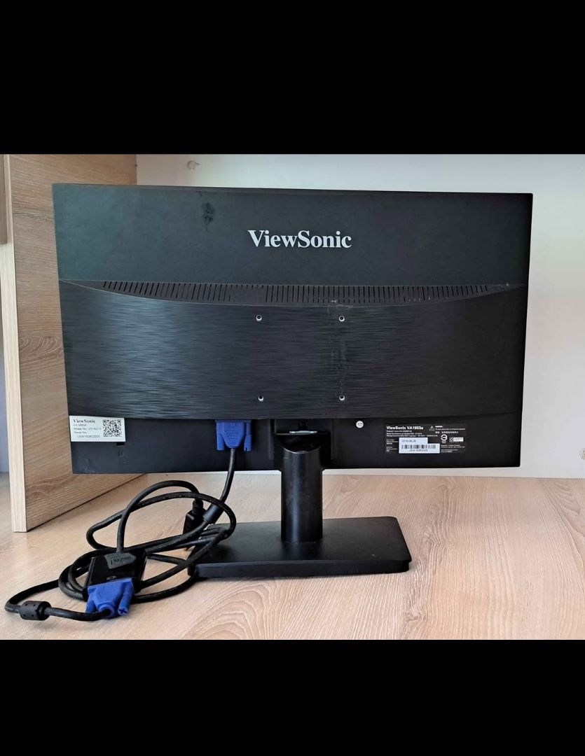 ViewSonic VA1903w Monitor with Keyboard and Mouse thumbnail 2