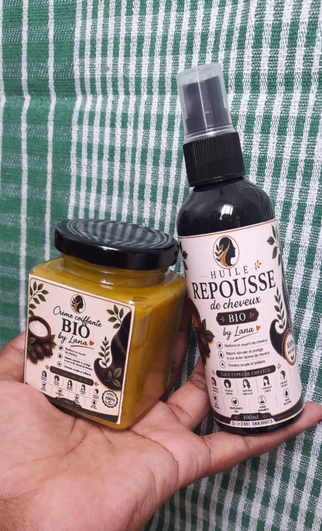 Bio by Lana Hair Growth Oil and Hair Cream Set thumbnail 2