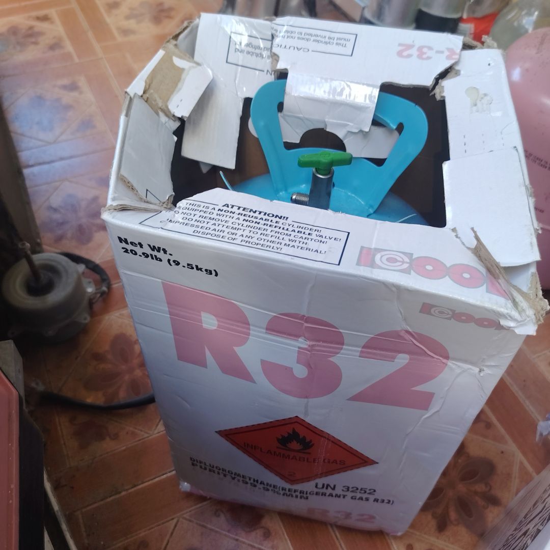 ICool R32 Refrigerant Gas Cylinder 9.5kg