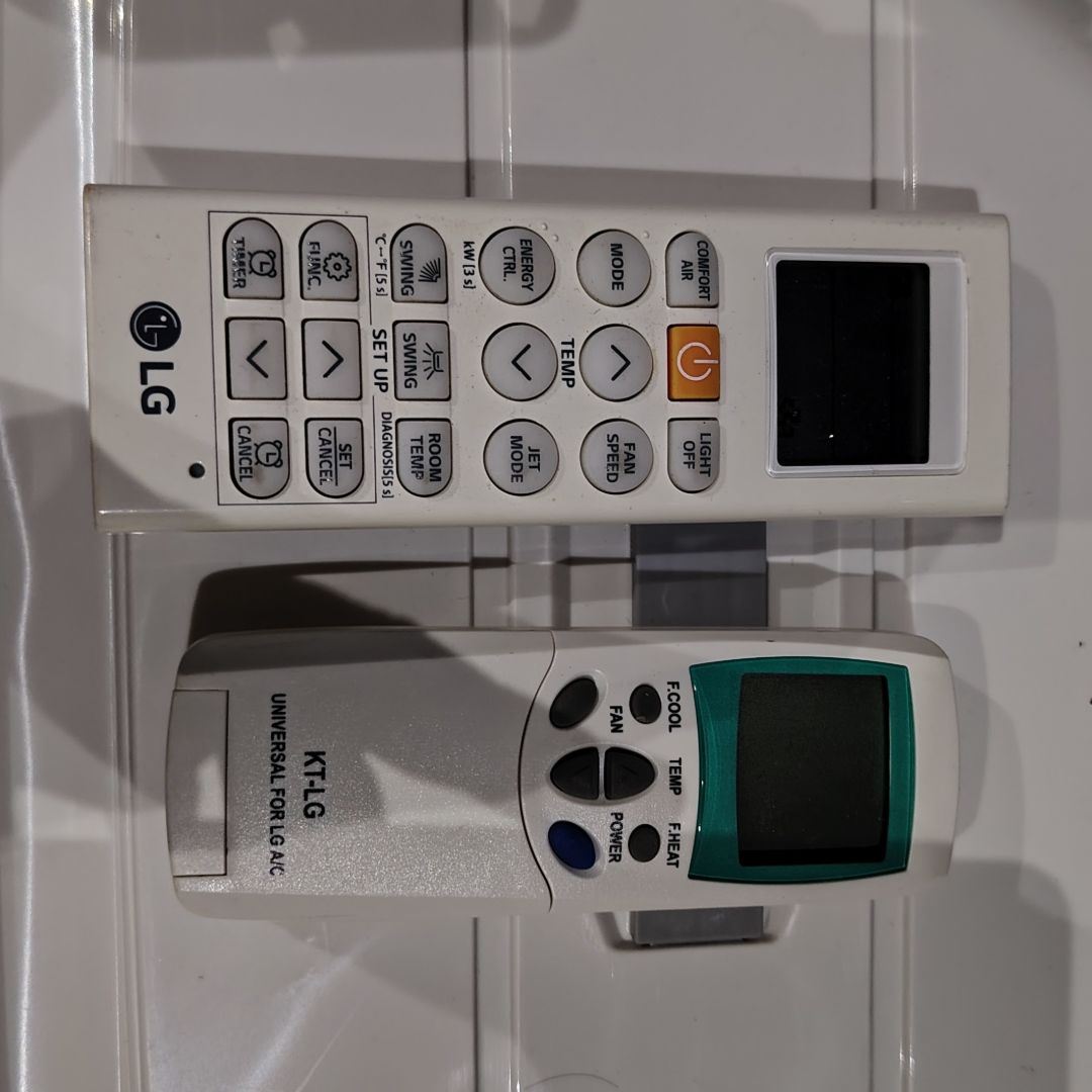 LG Air Conditioner Remote Control and Universal KT-LG Remote