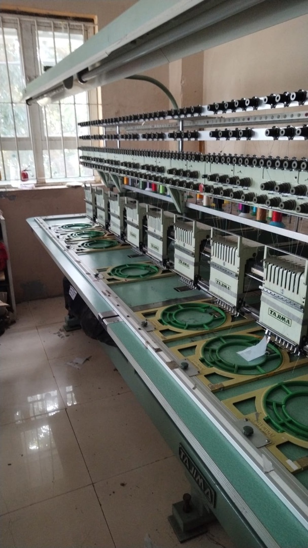 Tajima TME-H-912 Industrial Embroidery Machine thumbnail 2