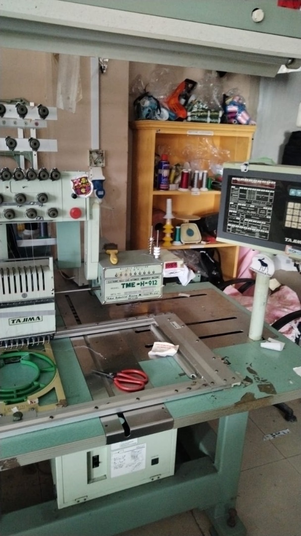 Tajima TME-H-912 Industrial Embroidery Machine thumbnail 3
