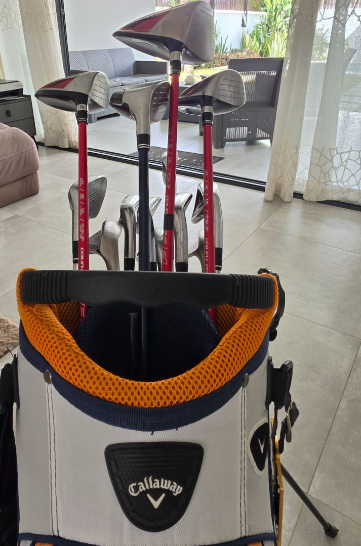 Callaway Golf Bag with Clubs and MacGregor Travel Cover thumbnail 3