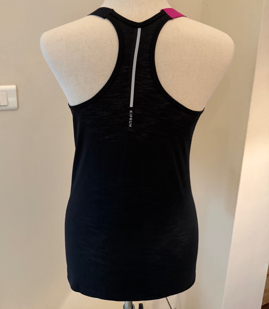 Kiprun Decathlon Sports Vest Black Size S thumbnail 2