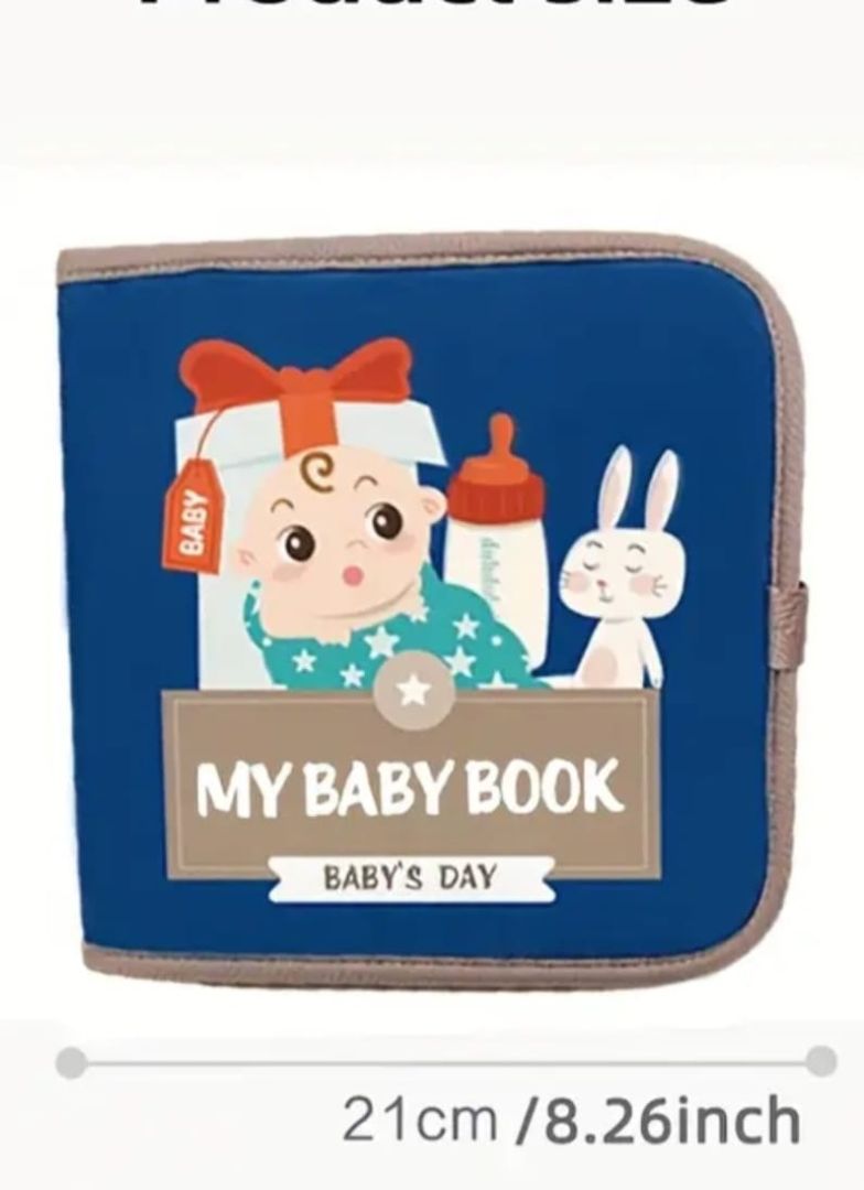 Baby's Day Parent Child Interactive Early Education Book thumbnail 2