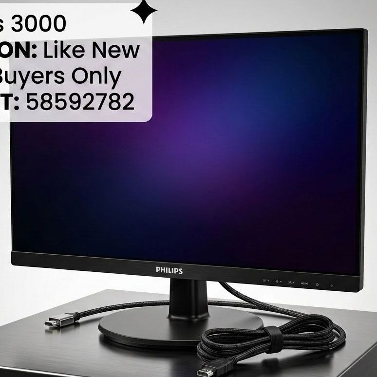 Philips Monitor Black