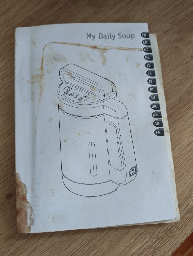 Moulinex My Daily Soup Maker Silver Black thumbnail 3