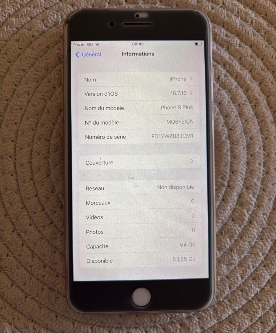Apple iPhone 8 Plus 64GB Rose Gold thumbnail 2