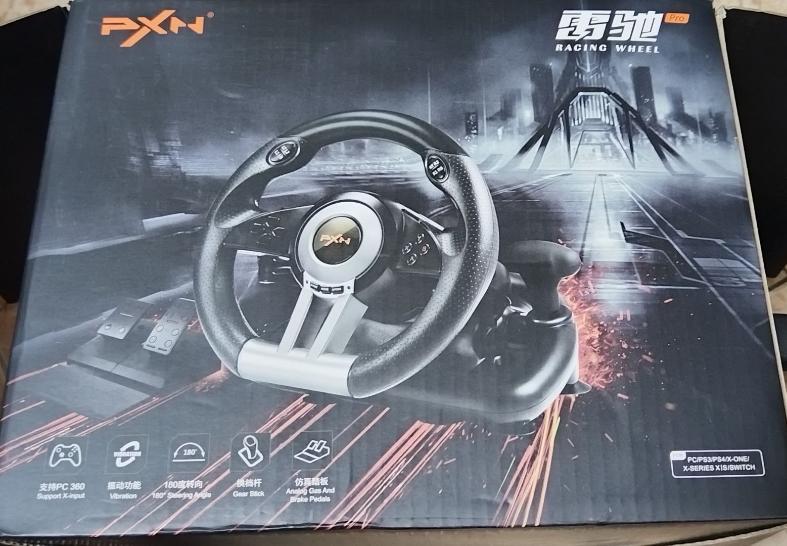 PXN Pro Racing Wheel with Pedals