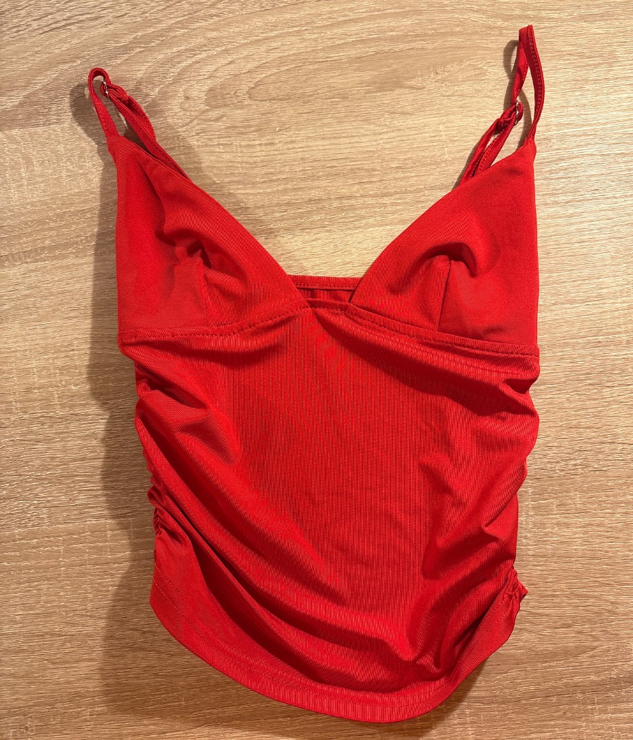 Shein Red Tank Top Size XS