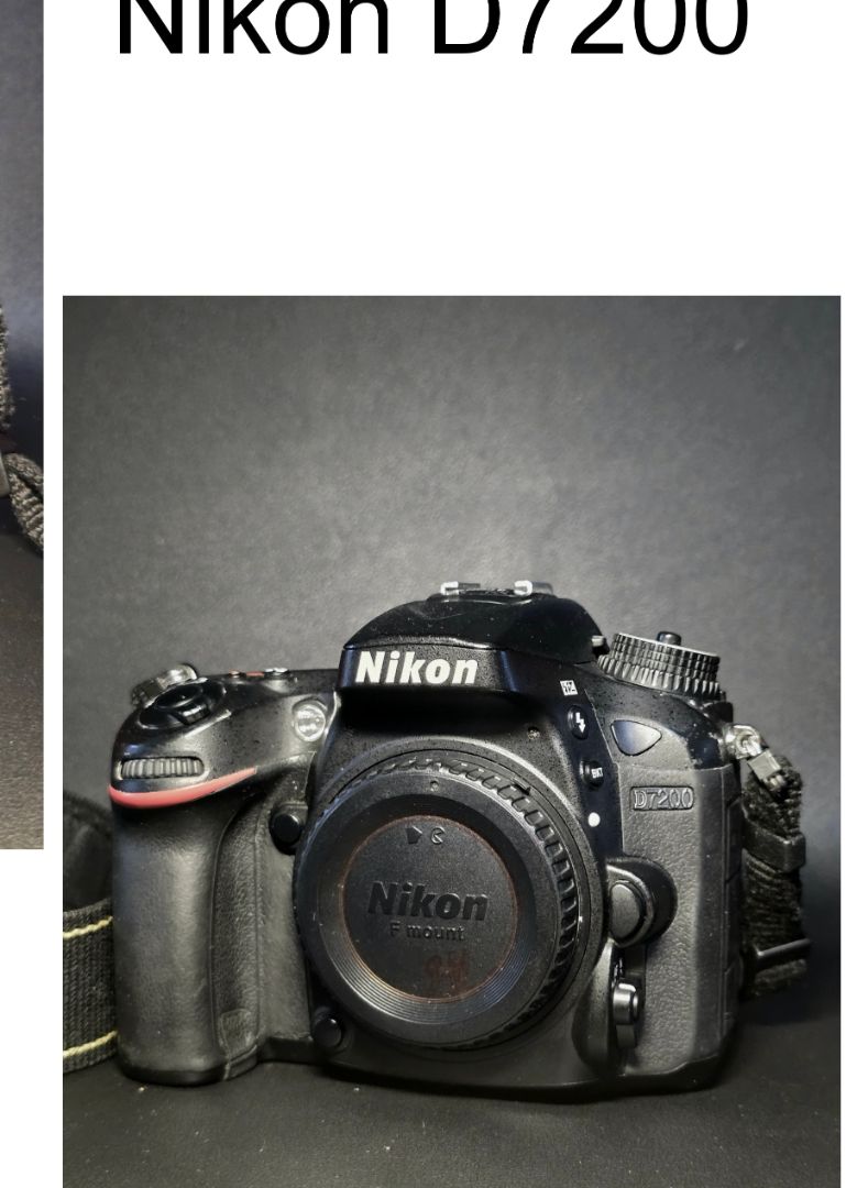 Nikon D7200 DSLR Camera Black - Image 1 of 1
