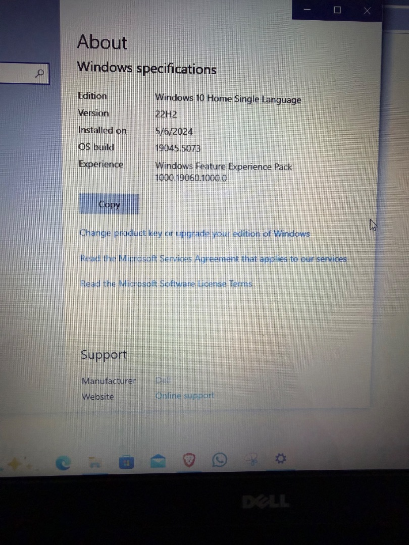 Dell Inspiron 5590 Laptop thumbnail 4