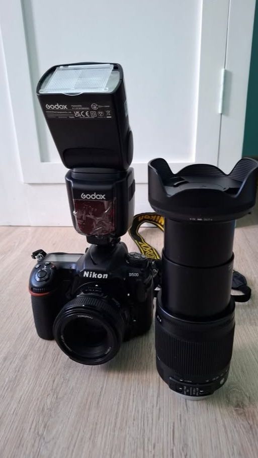 Nikon D500 with Sigma 18-300mm, Yongnuo 50mm, Godox Flash thumbnail 2