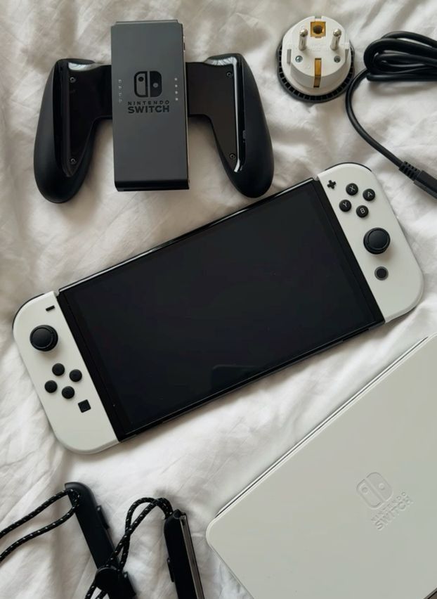 Nintendo Switch OLED Model White - Image 1 of 2