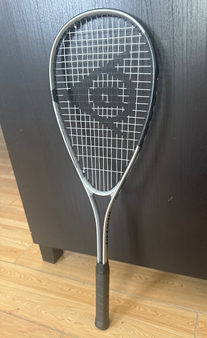 Dunlop Squash Racket Silver Black