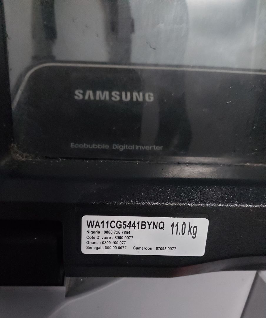 Samsung WA11CG5441BYNQ Washing Machine 11kg Grey thumbnail 3