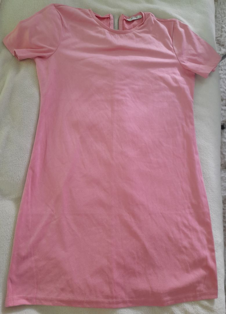 Zara Pink Short Sleeve Dress Size M - Image 1 of 1