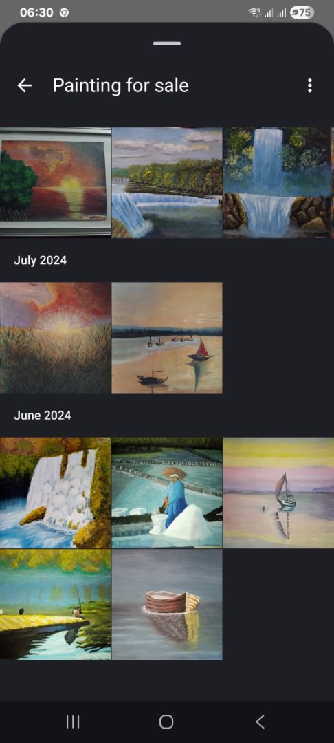 Handmade Landscape Oil Paintings - Image 1 of 1