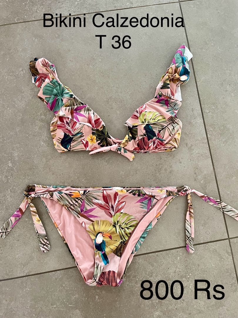 Calzedonia Bikini T36 Tropical Print