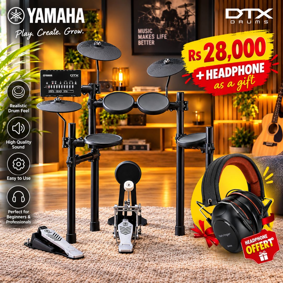 Yamaha DTX Electronic Drum Kit