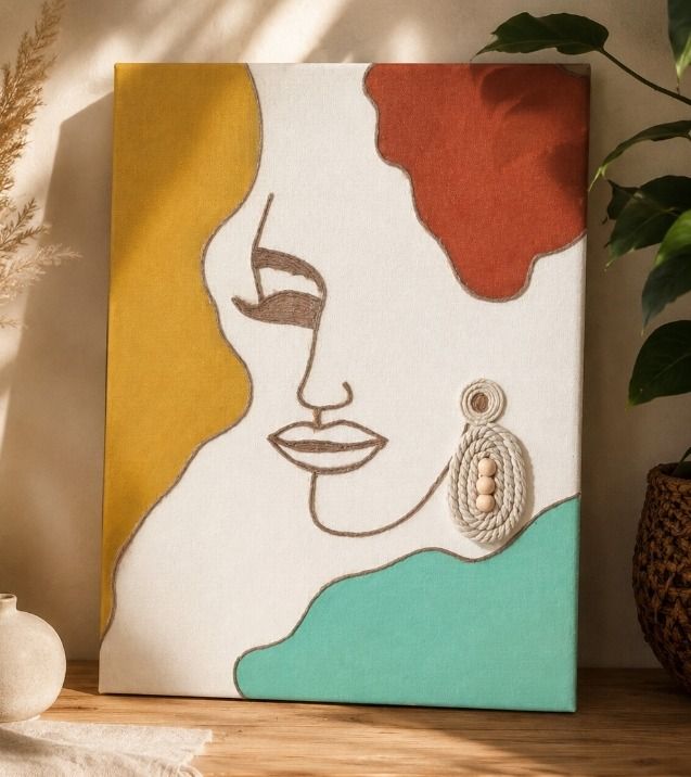 Handmade Canvas Art 30x40cm