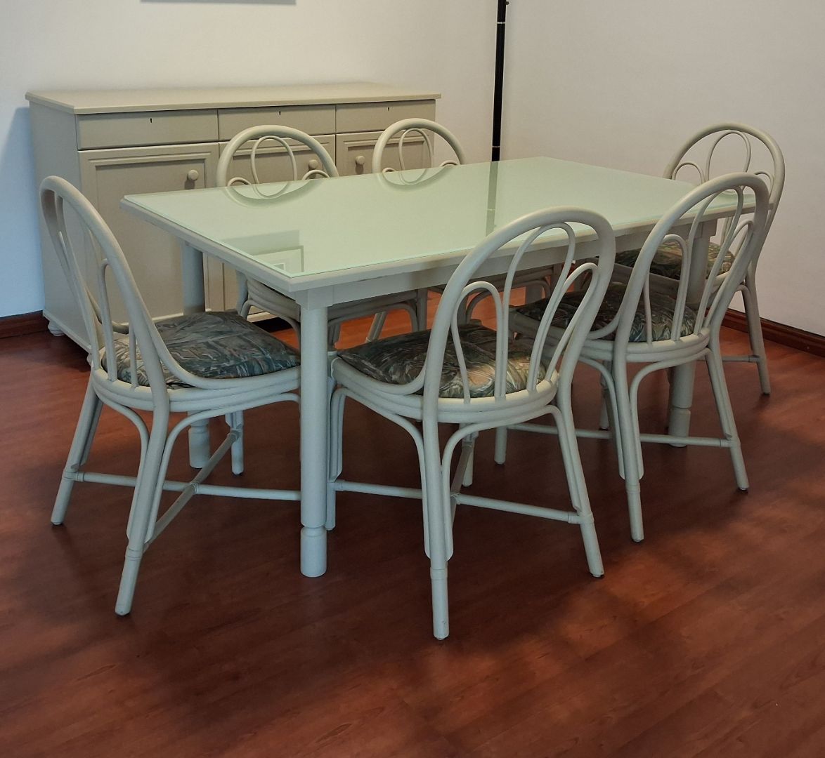 Dining Table Set with 6 Chairs and Sideboard thumbnail 3