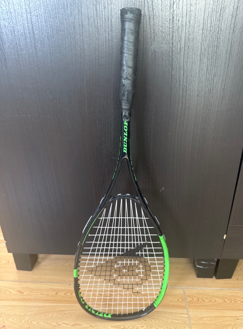 Dunlop Squash Racket Black Green