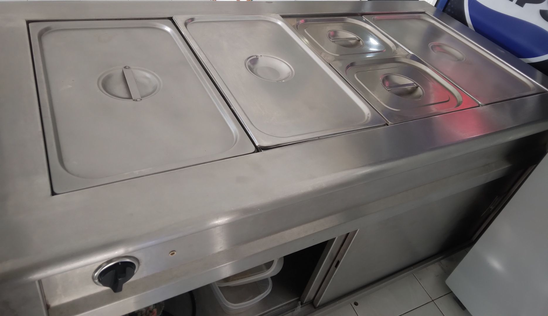 Commercial Stainless Steel Bain Marie Food Warmer thumbnail 2
