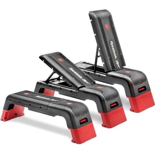 Reebok Deck Workout Bench Black Red