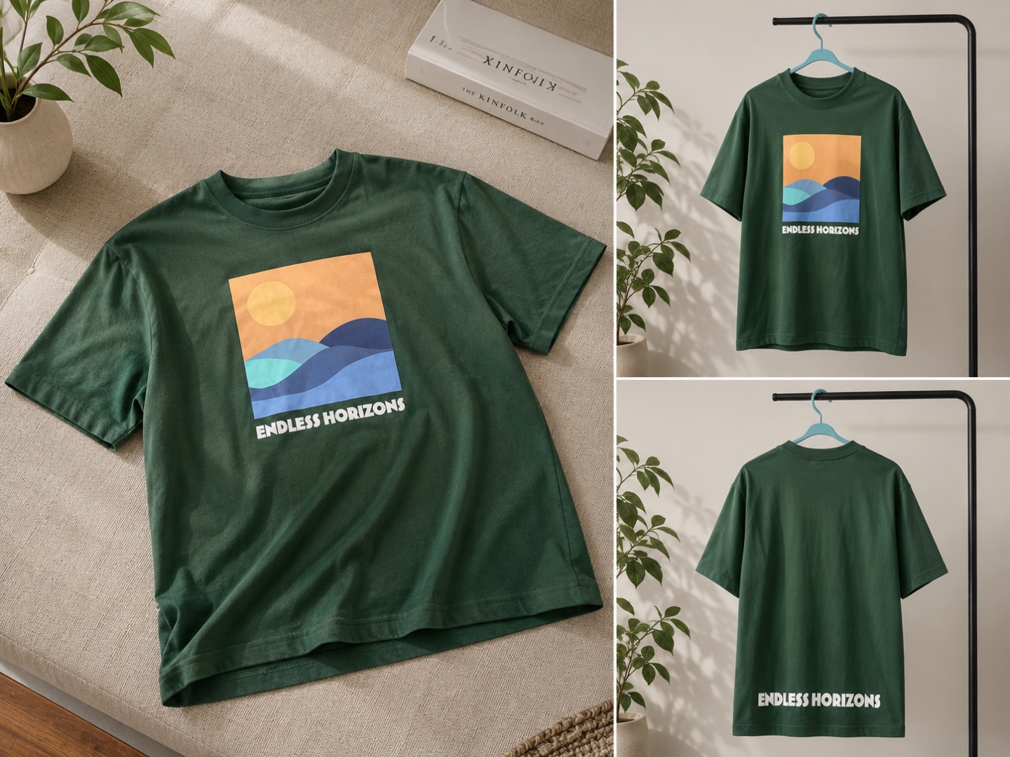 Garage "Endless Horizons" Graphic T-Shirt – Size S thumbnail 2