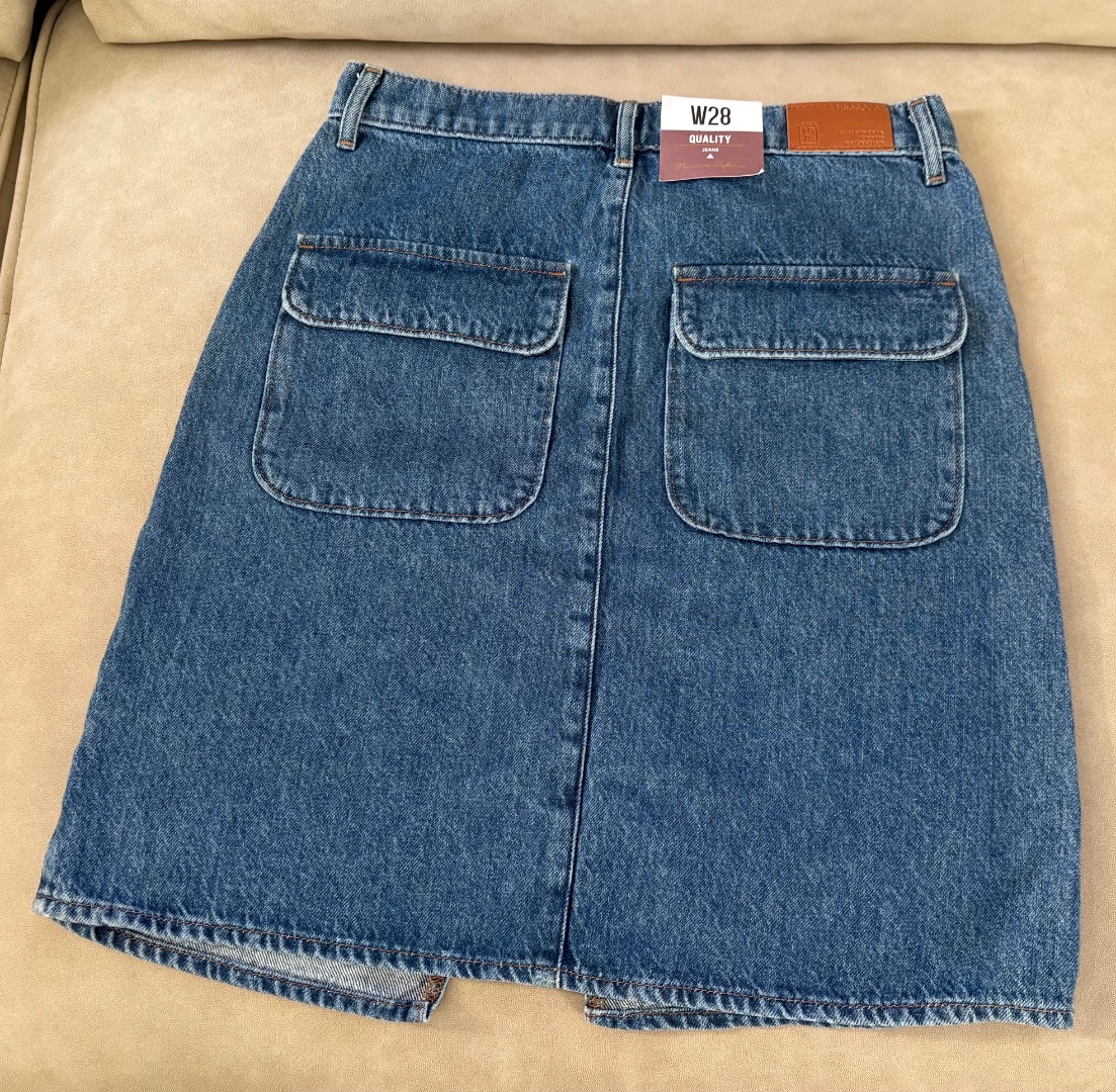Blue Denim Skirt Size M thumbnail 2