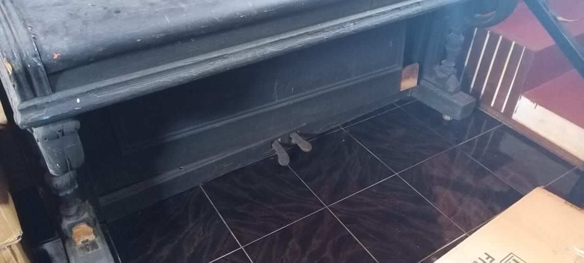 Upright Acoustic Piano Black - Image 1 of 1